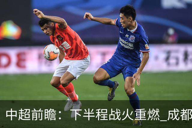 中超前瞻：下半程战火重燃 成都剑指三分申花求反弹